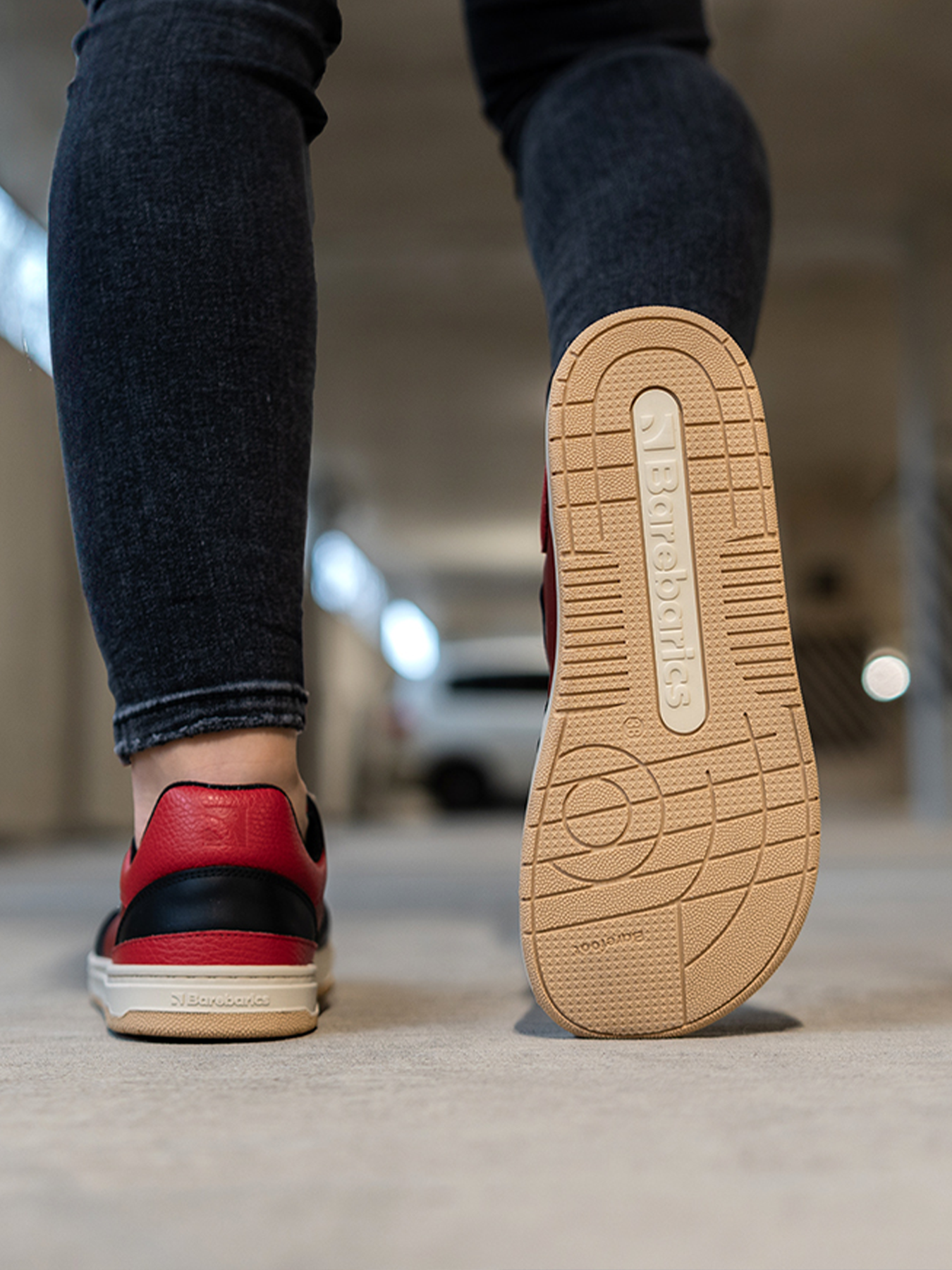 Barebarics Sneakers | Wave | Klassiska barfotasneakers i retrostil