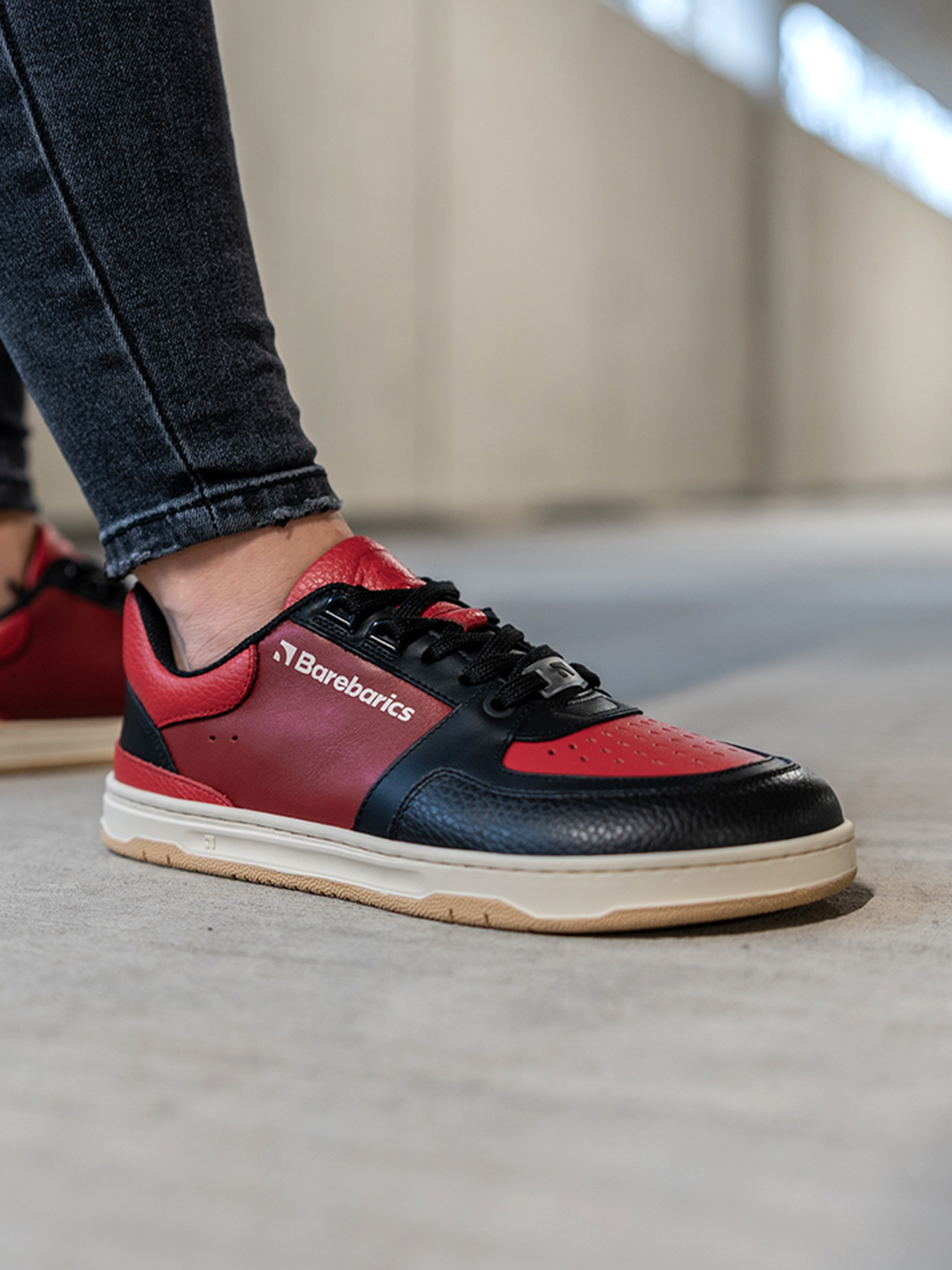 Barebarics Sneakers | Wave | Klassiska barfotasneakers i retrostil