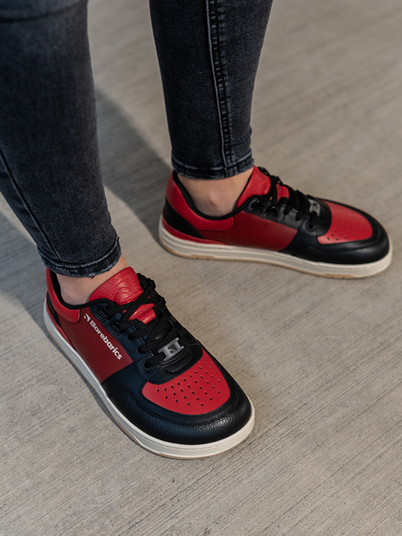 Barebarics Sneakers | Wave | Klassiska barfotasneakers i retrostil