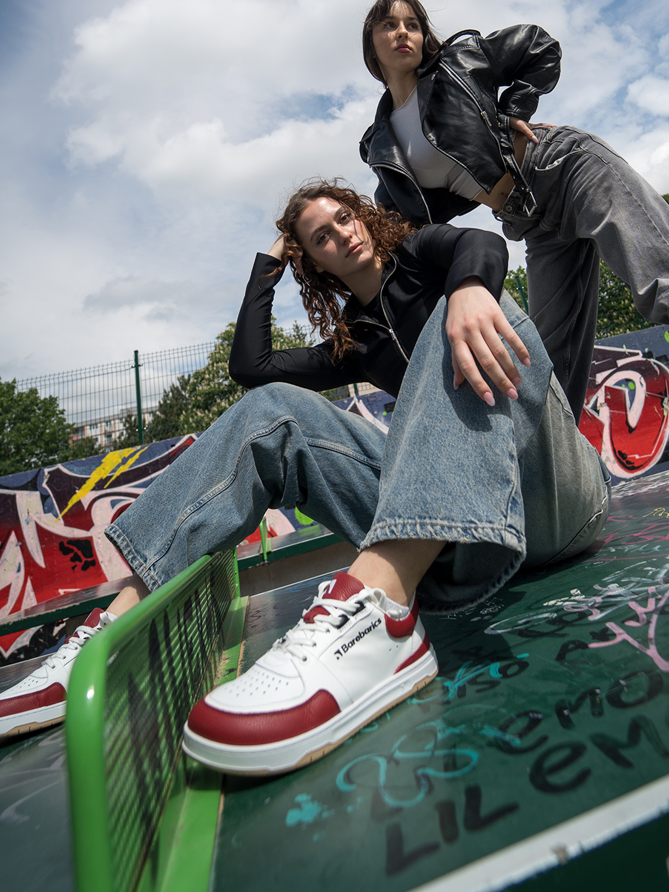 Barebarics Sneakers | Wave | Klassiska barfotasneakers i retrostil