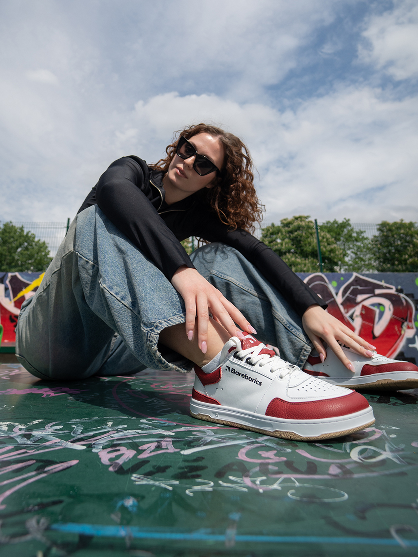 Barebarics Sneakers | Wave | Klassiska barfotasneakers i retrostil