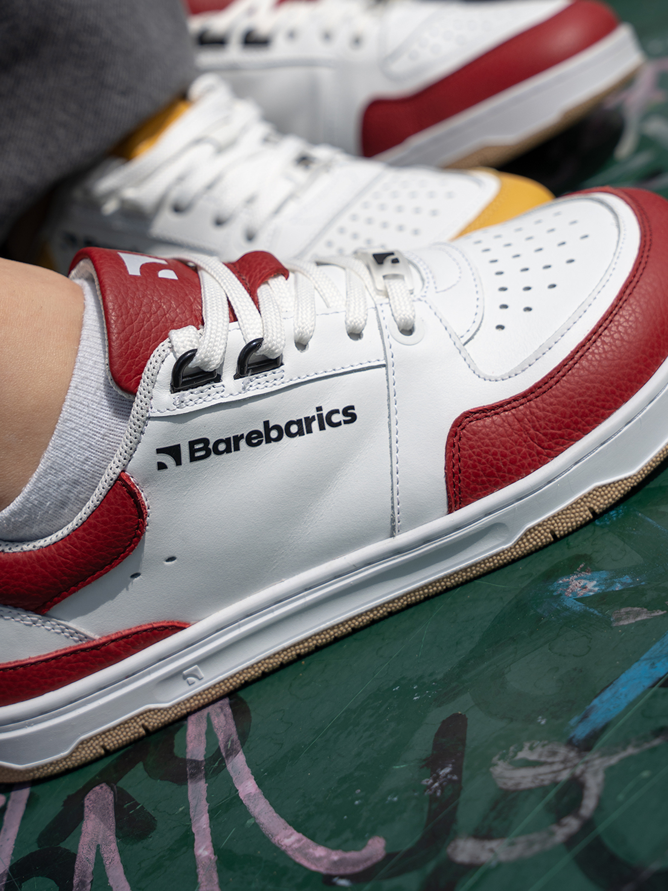 Barebarics Sneakers | Wave | Klassiska barfotasneakers i retrostil