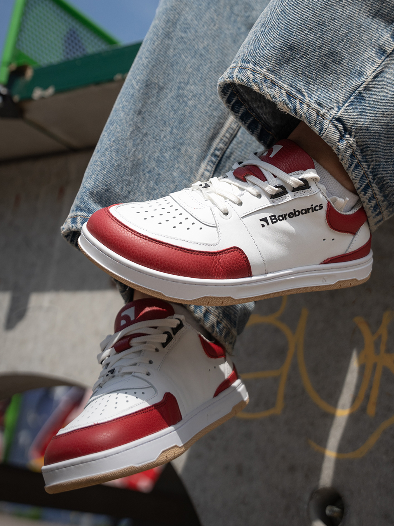 Barebarics Sneakers | Wave | Klassiska barfotasneakers i retrostil