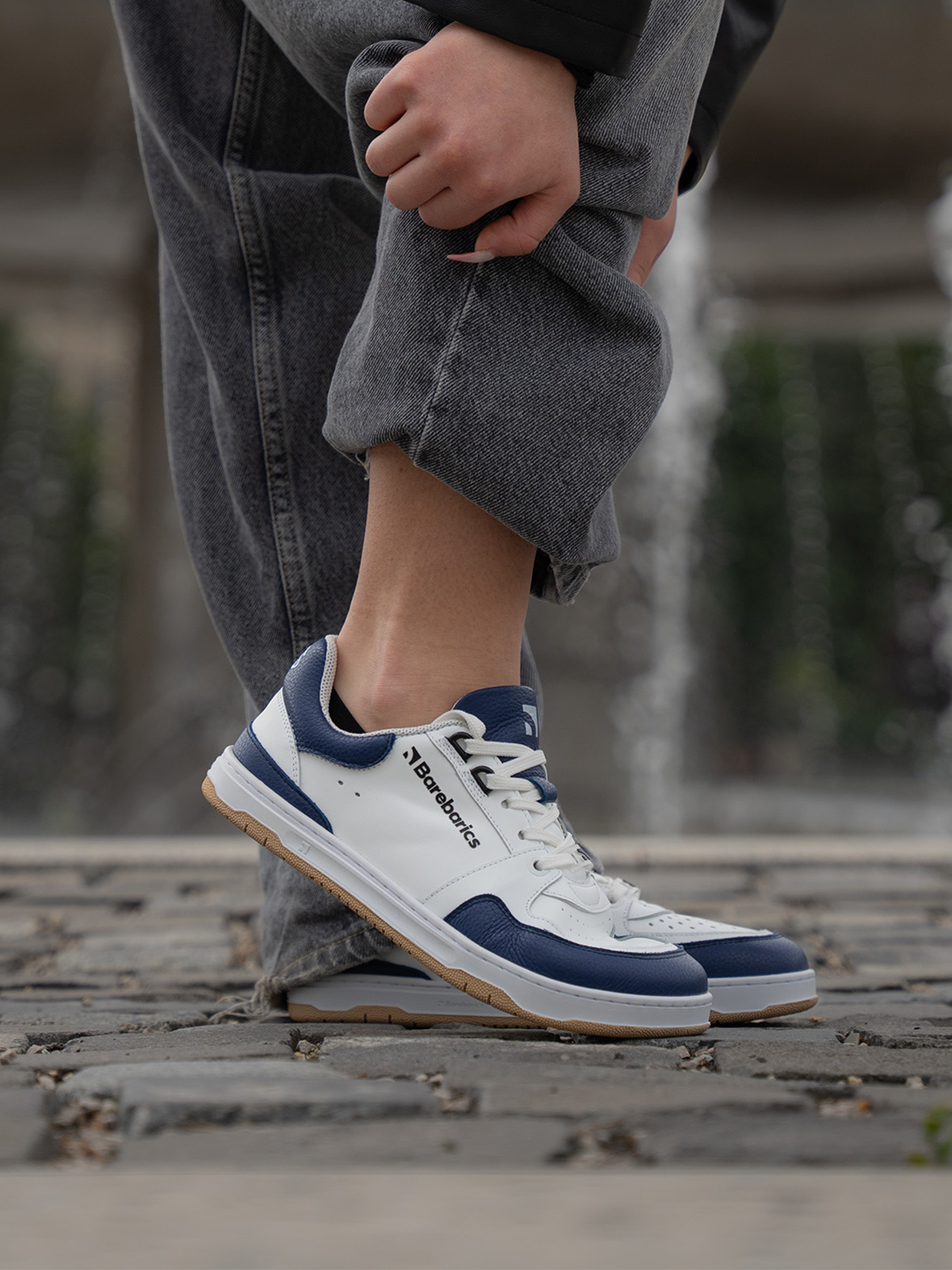 Barebarics Sneakers | Wave | Klassiska barfotasneakers i retrostil