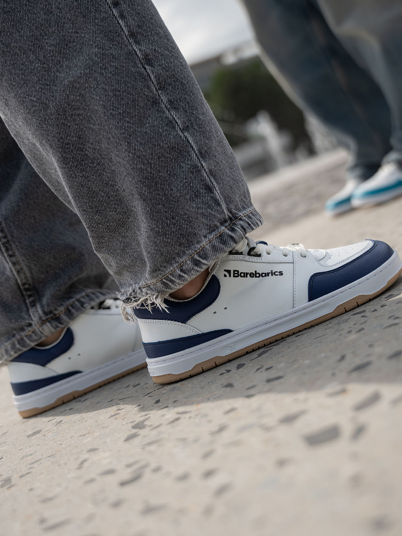 Barebarics Sneakers | Wave | Klassiska barfotasneakers i retrostil