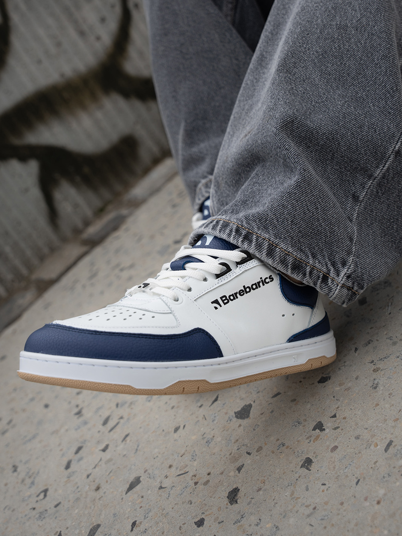 Barebarics Sneakers | Wave | Klassiska barfotasneakers i retrostil