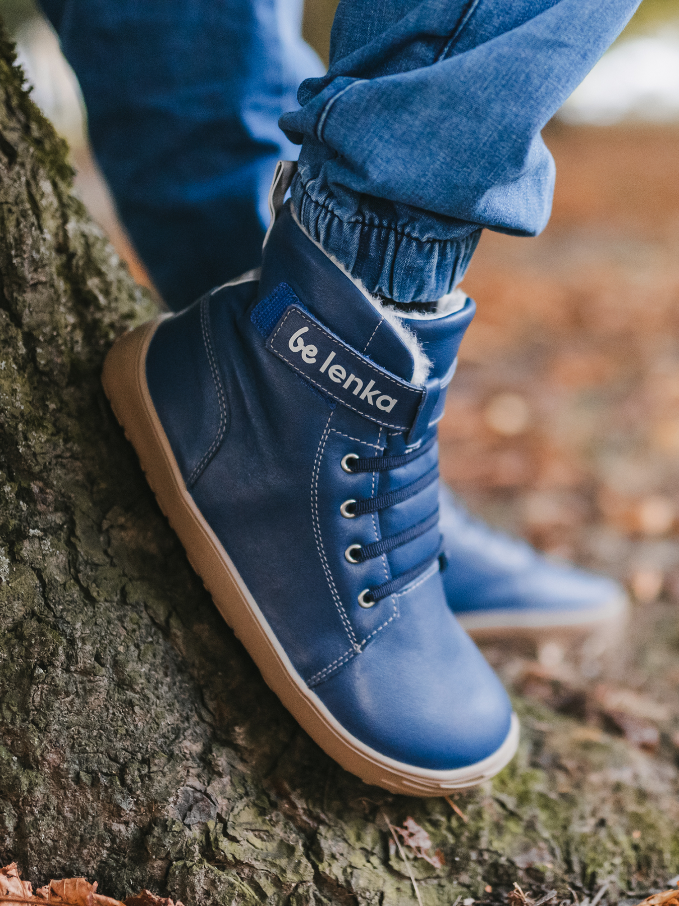 Be Lenka | Winter KIDS | Ullfodrad Barfotakänga för Barn