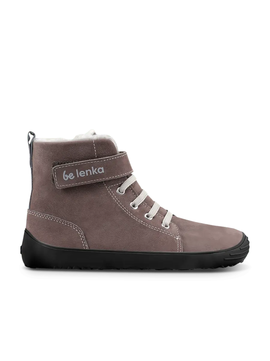 Be Lenka | Winter KIDS | Ullfodrad Barfotakänga för Barn - TJÅKKO