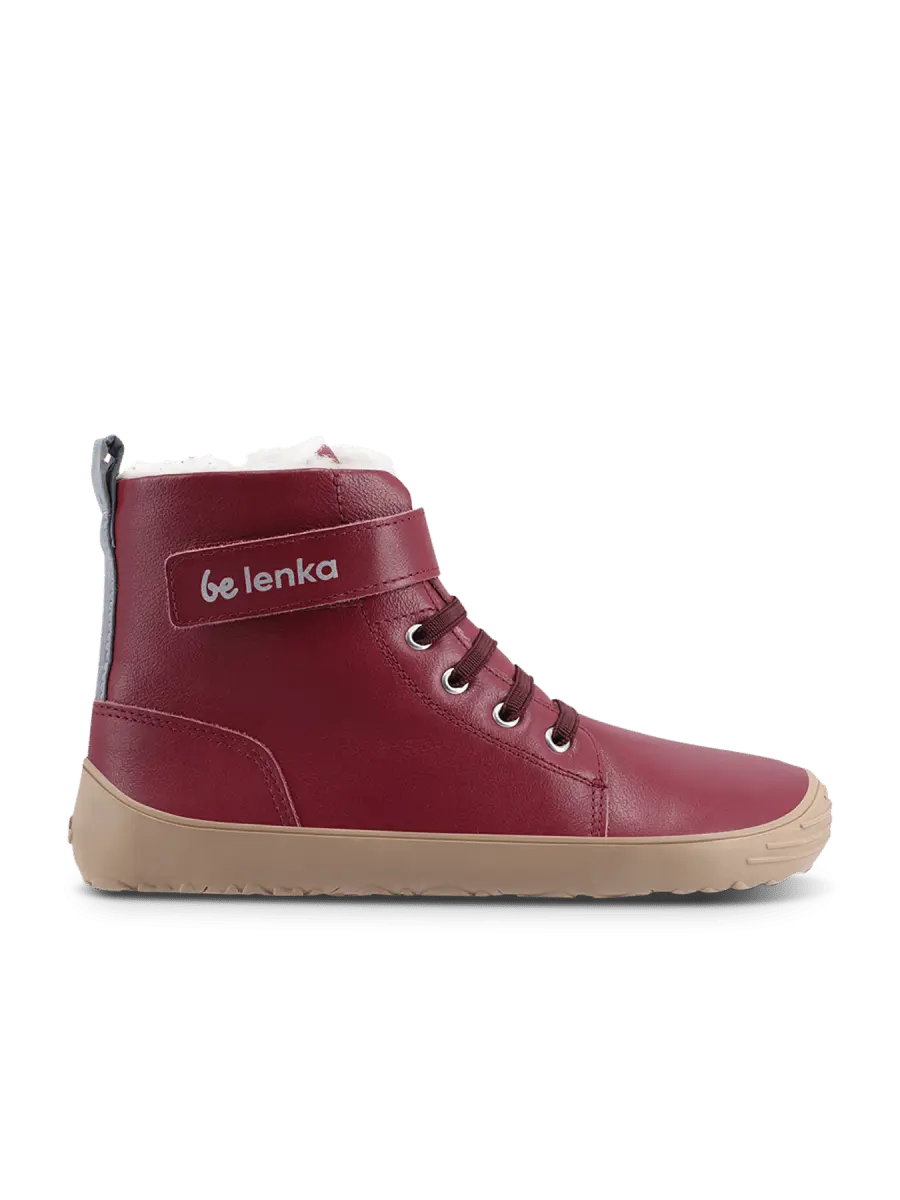 Be Lenka | Winter KIDS | Ullfodrad Barfotakänga för Barn - TJÅKKO
