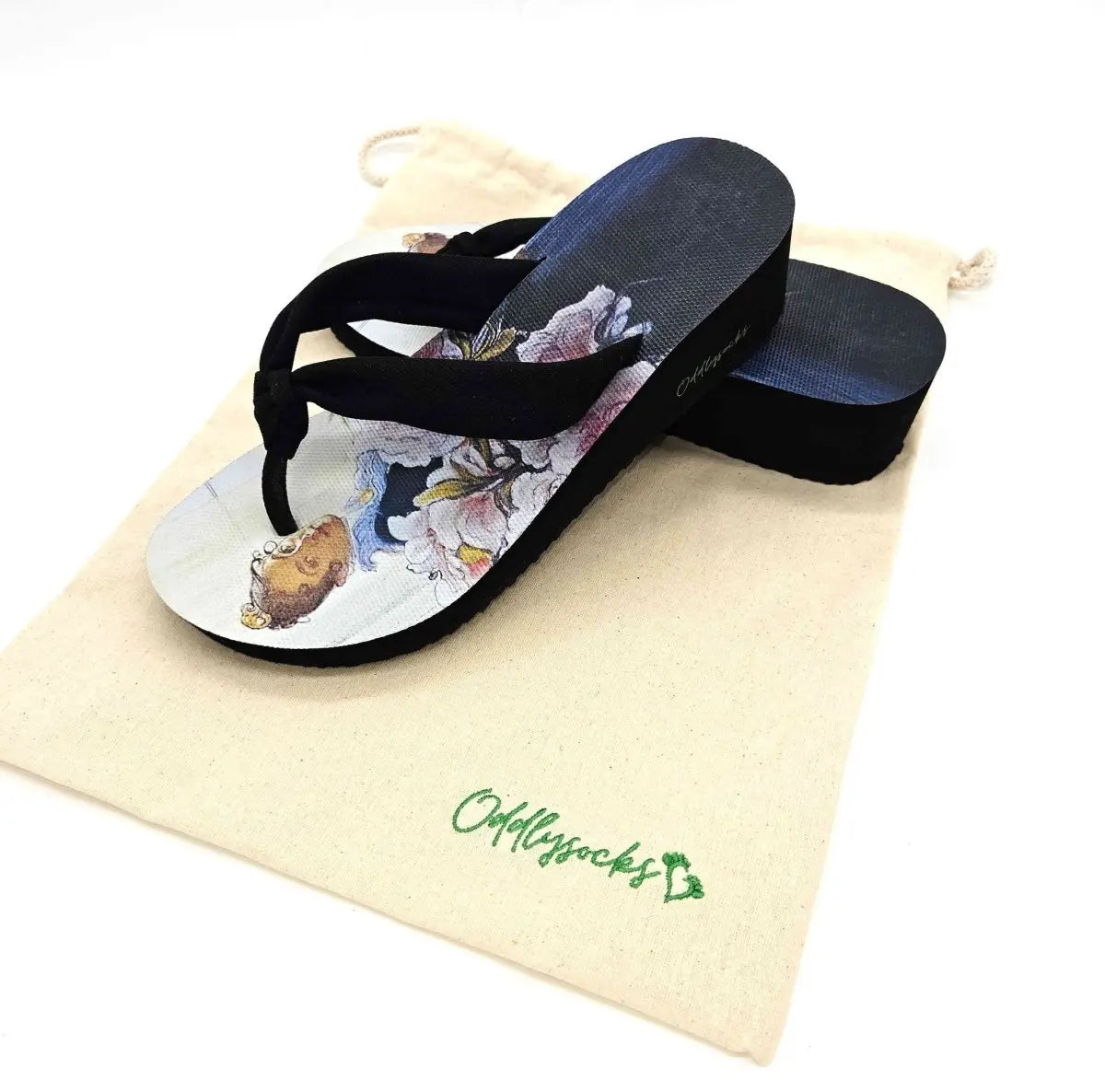 Oddlysocks Sandaler med kilklack | Karin Larsson - TJÅKKO