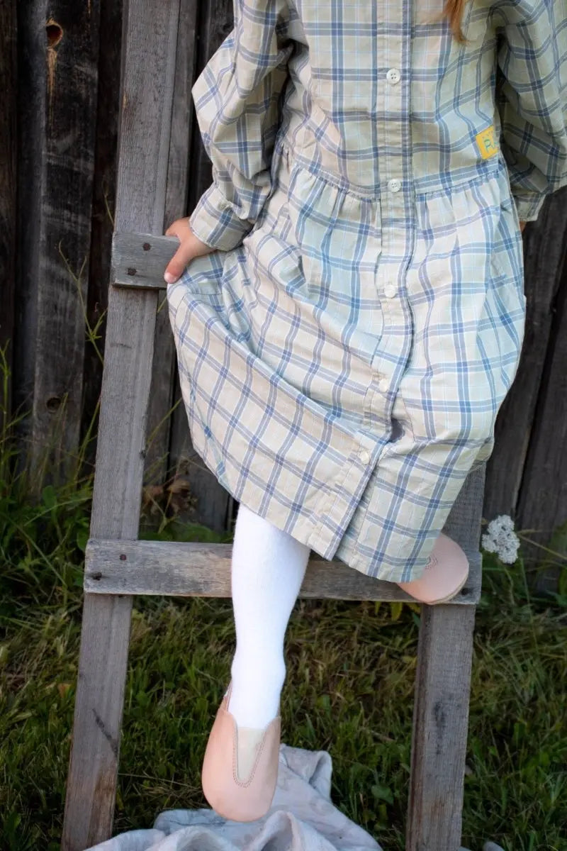Punsa Kids | Minifot | Barfotasandaler - Beige - TJÅKKO