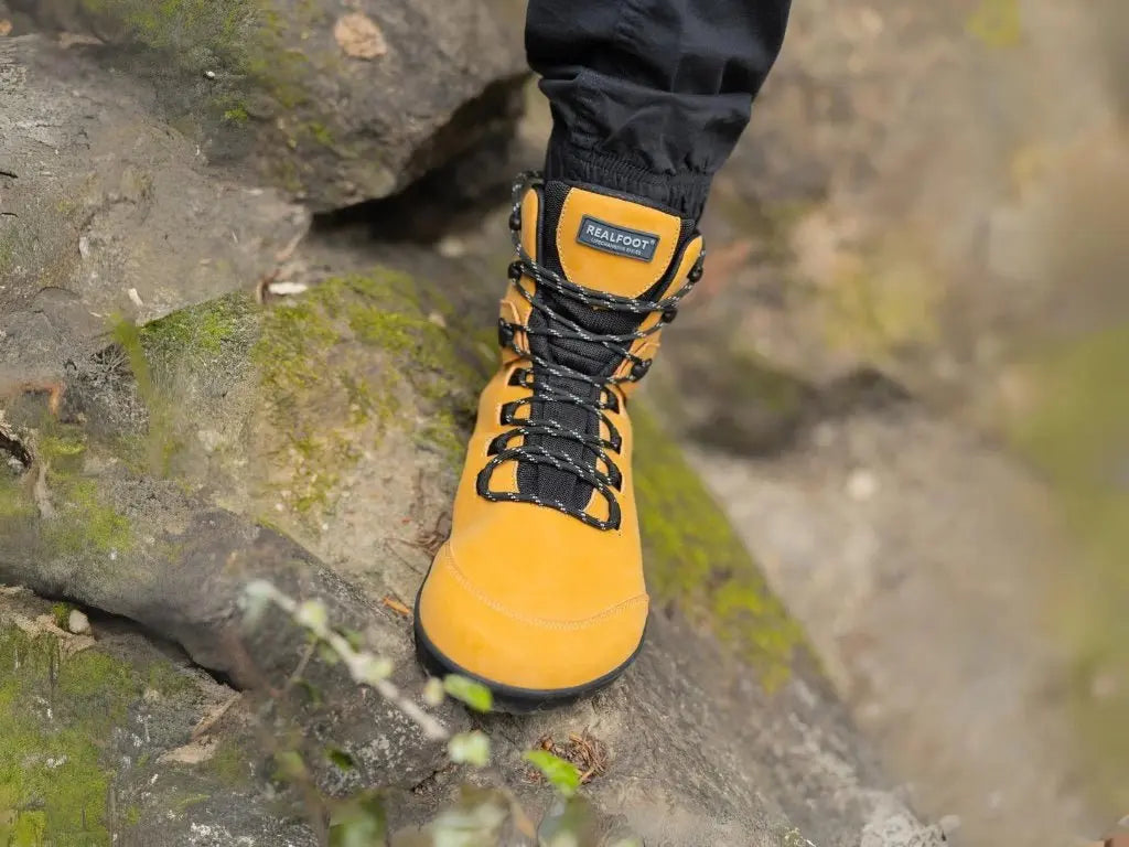 Realfoot Trekker High | Hög Barfotasko Känga - TJÅKKO