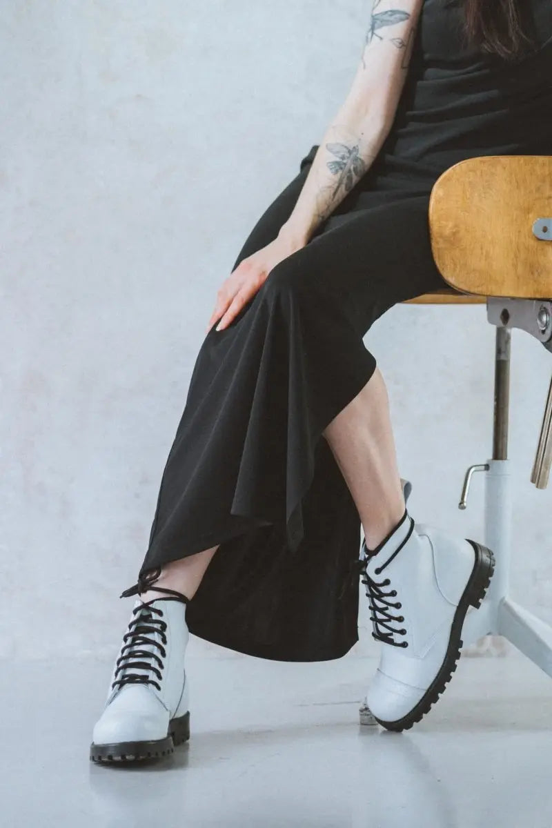 Samelin | TJÅKKO Aviator 517 Vit | Halvhög känga - TJÅKKO