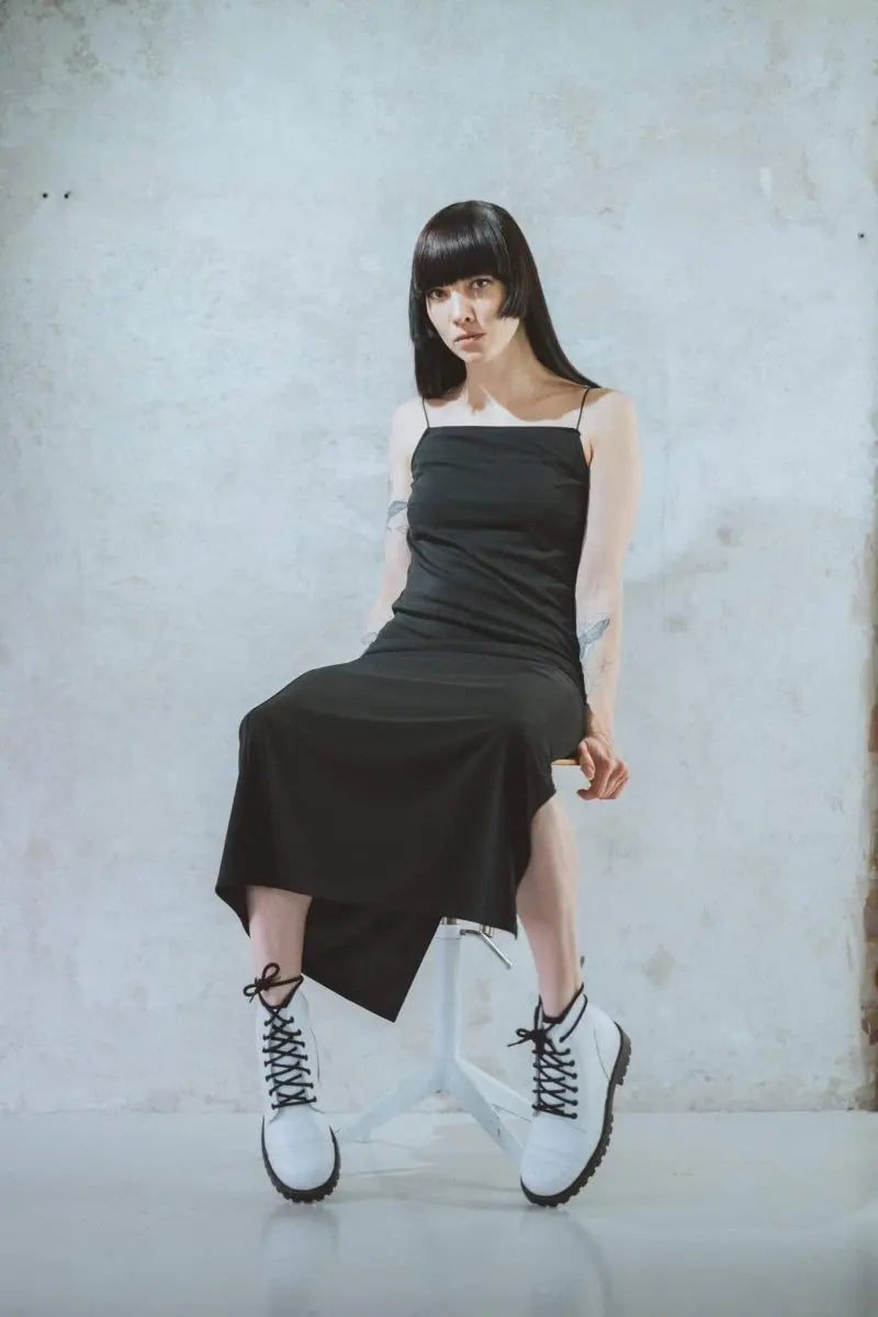 Samelin | TJÅKKO Aviator 517 Vit | Halvhög känga - TJÅKKO