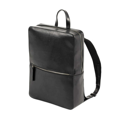 GALTABÄCK Backpack Halland Leather Manufacturing TJÅKKO Black