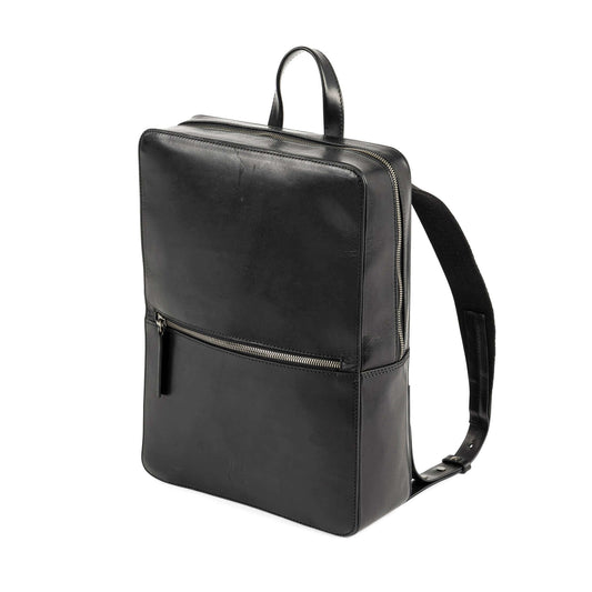 GALTABÄCK Backpack Halland Leather Manufacturing TJÅKKO Black