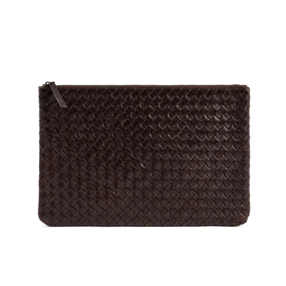 STRANNINGE Braided Computer Case 16 inch Halland Leather Manufacturing TJÅKKO