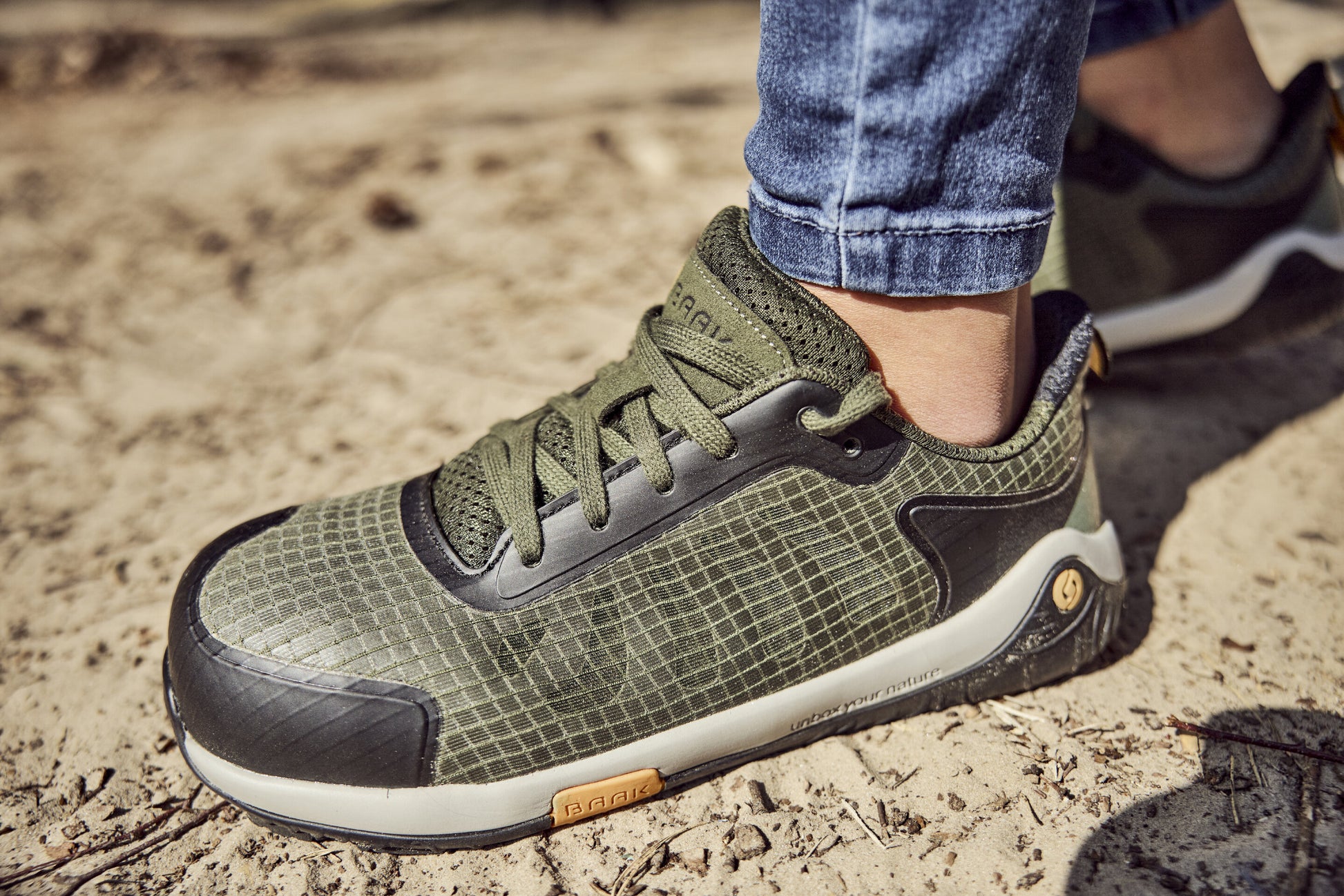 BAAK | Pan sko S1PS |  Ultralätt barfota säkerhetssko BAAK TJÅKKO