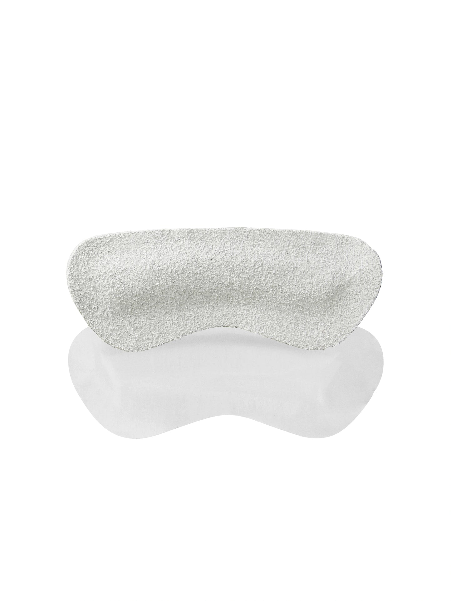 Springyard | Hälgrepp | Vit självhäftande kudde i läder Springyard TJÅKKO