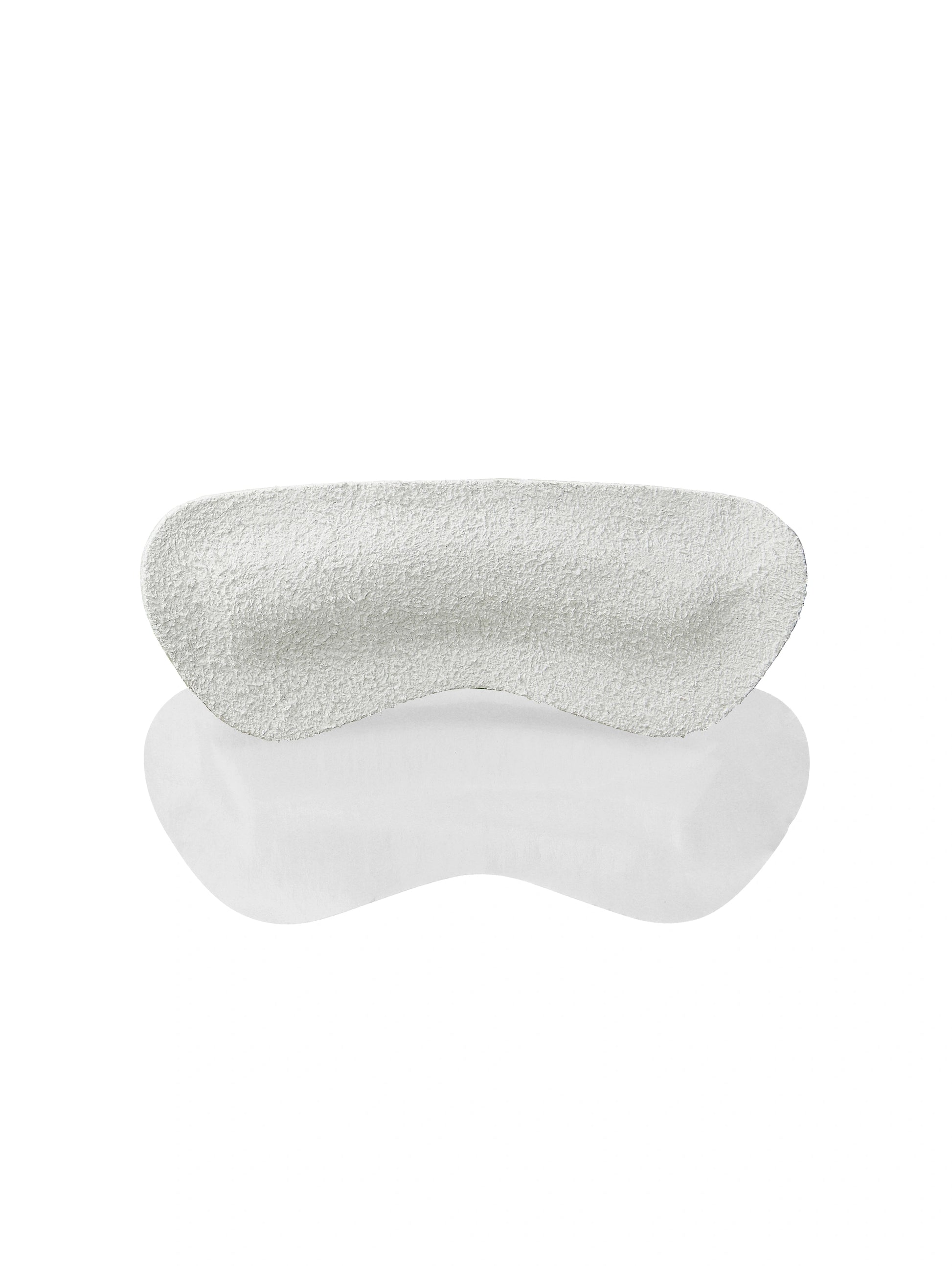 Springyard | Hälgrepp | Vit självhäftande kudde i läder Springyard TJÅKKO