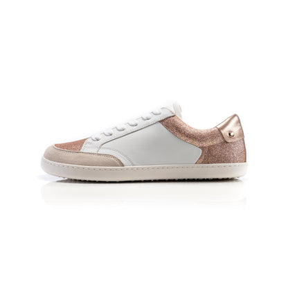 Shapen | Charm | Sneakers with glitter and leather