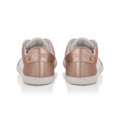 Shapen | Charm | Sneakers with glitter and leather