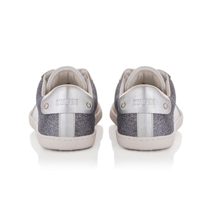 Shapen | Charm | Sneakers with glitter and leather