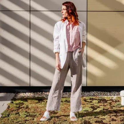 Shapen | Charm | Sneakers with glitter and leather