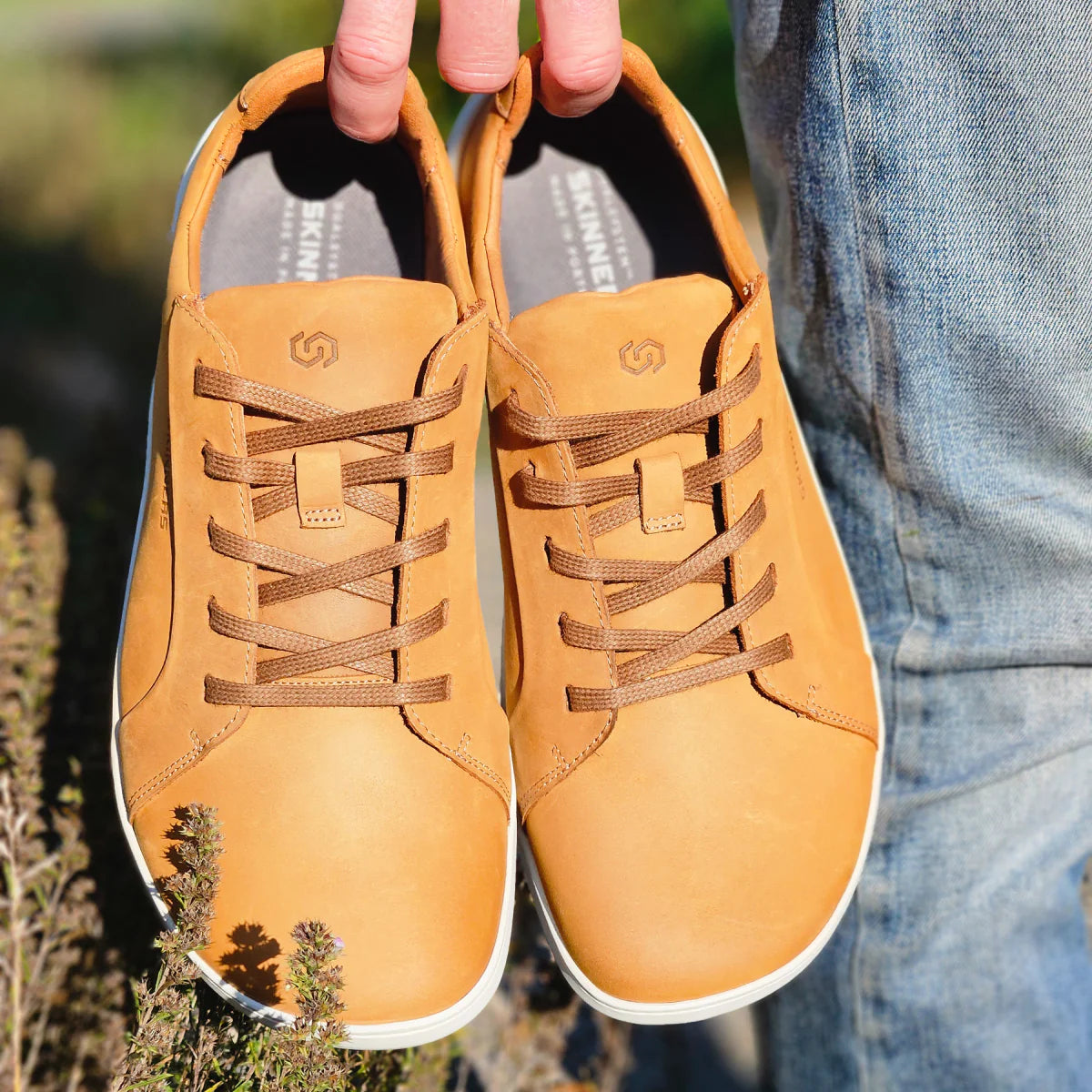 Skinners | Moonwalker | Minimalistisk lädersneaker Skinners TJÅKKO