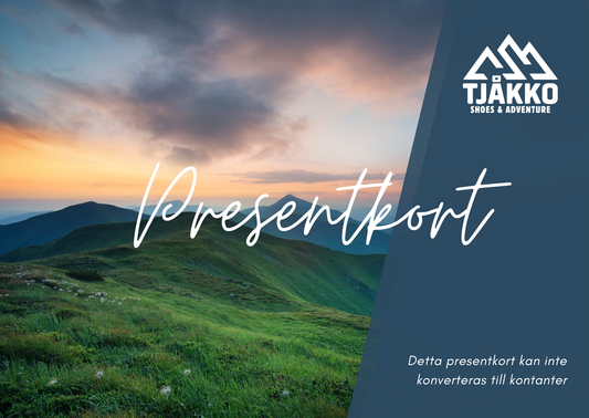 Presentkort TJÅKKO TJÅKKO Shoes & Adventure