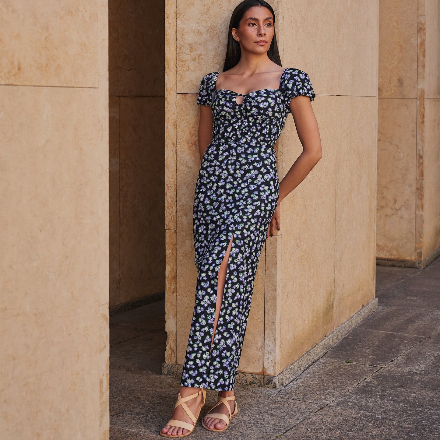 Shapen | Calla | Sandal in vegetable tanned leather