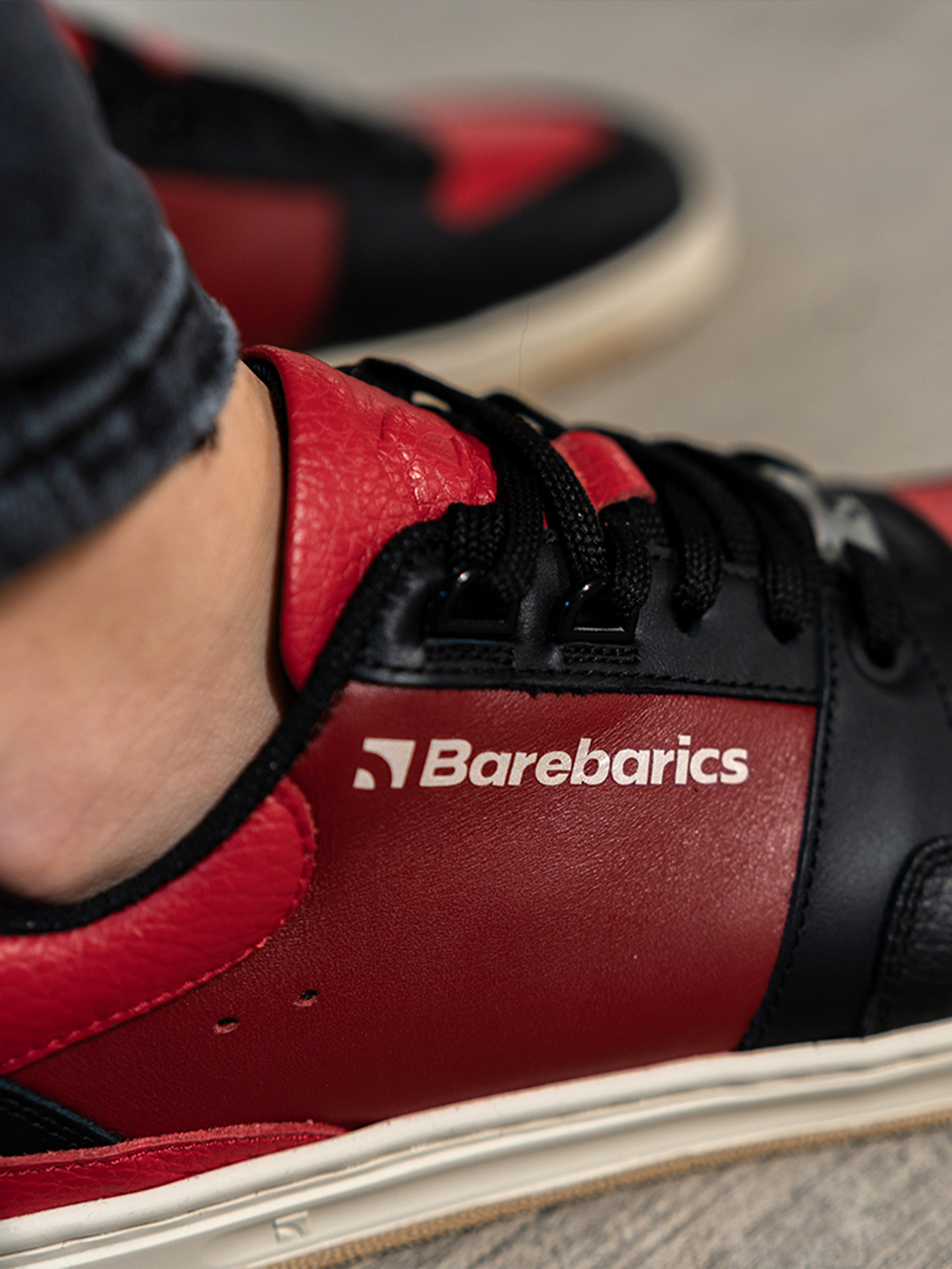 Barebarics Sneakers | Wave | Klassiska barfotasneakers i retrostil