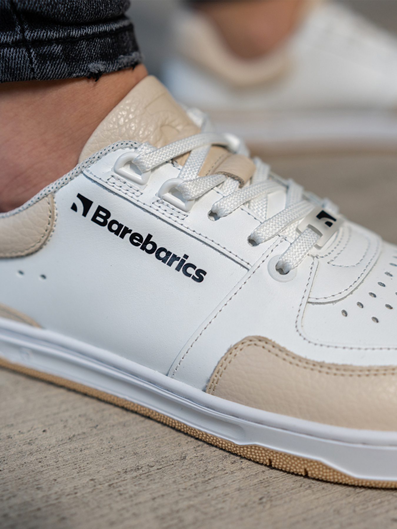 Barebarics Sneakers | Wave | Klassiska barfotasneakers i retrostil