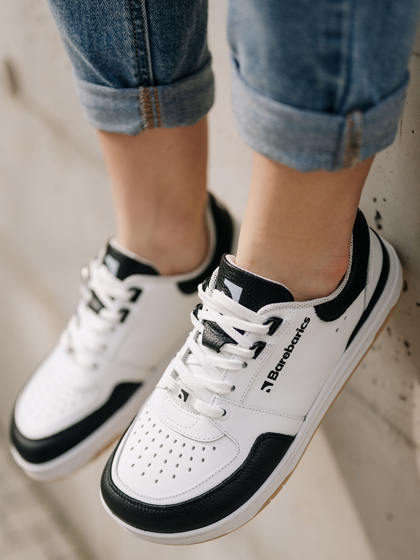 Barebarics Sneakers | Wave | Klassiska barfotasneakers i retrostil