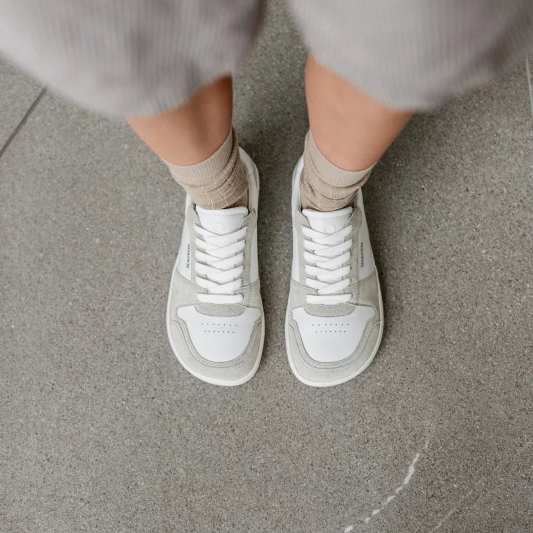 Shapen | RE:WIND | Retro Sneakers i läder Shapen TJÅKKO
