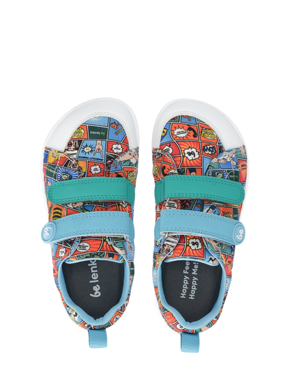 Be Lenka | Canvi Kids |  Canvasskor med kardborre Be Lenka TJÅKKO Shoes & Adventure