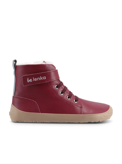 Be Lenka | Winter KIDS | Ullfodrad Barfotakänga för Barn - TJÅKKO
