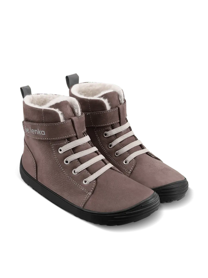 Be Lenka | Winter KIDS | Ullfodrad Barfotakänga för Barn - TJÅKKO