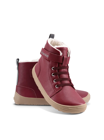 Be Lenka | Winter KIDS | Ullfodrad Barfotakänga för Barn - TJÅKKO