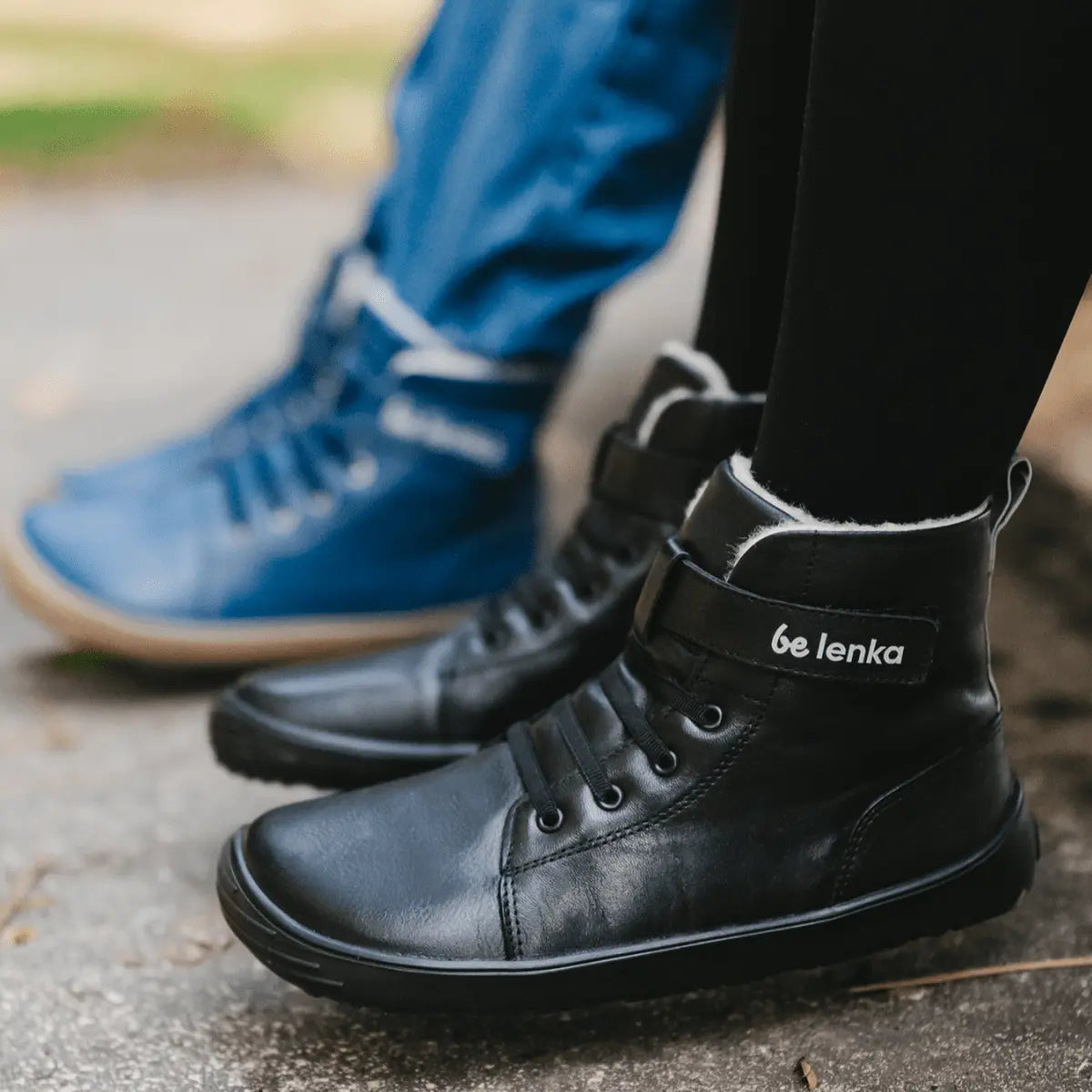 Be Lenka | Winter KIDS | Ullfodrad Barfotakänga för Barn - TJÅKKO