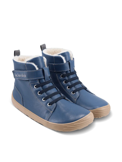 Be Lenka | Winter KIDS | Ullfodrad Barfotakänga för Barn - TJÅKKO
