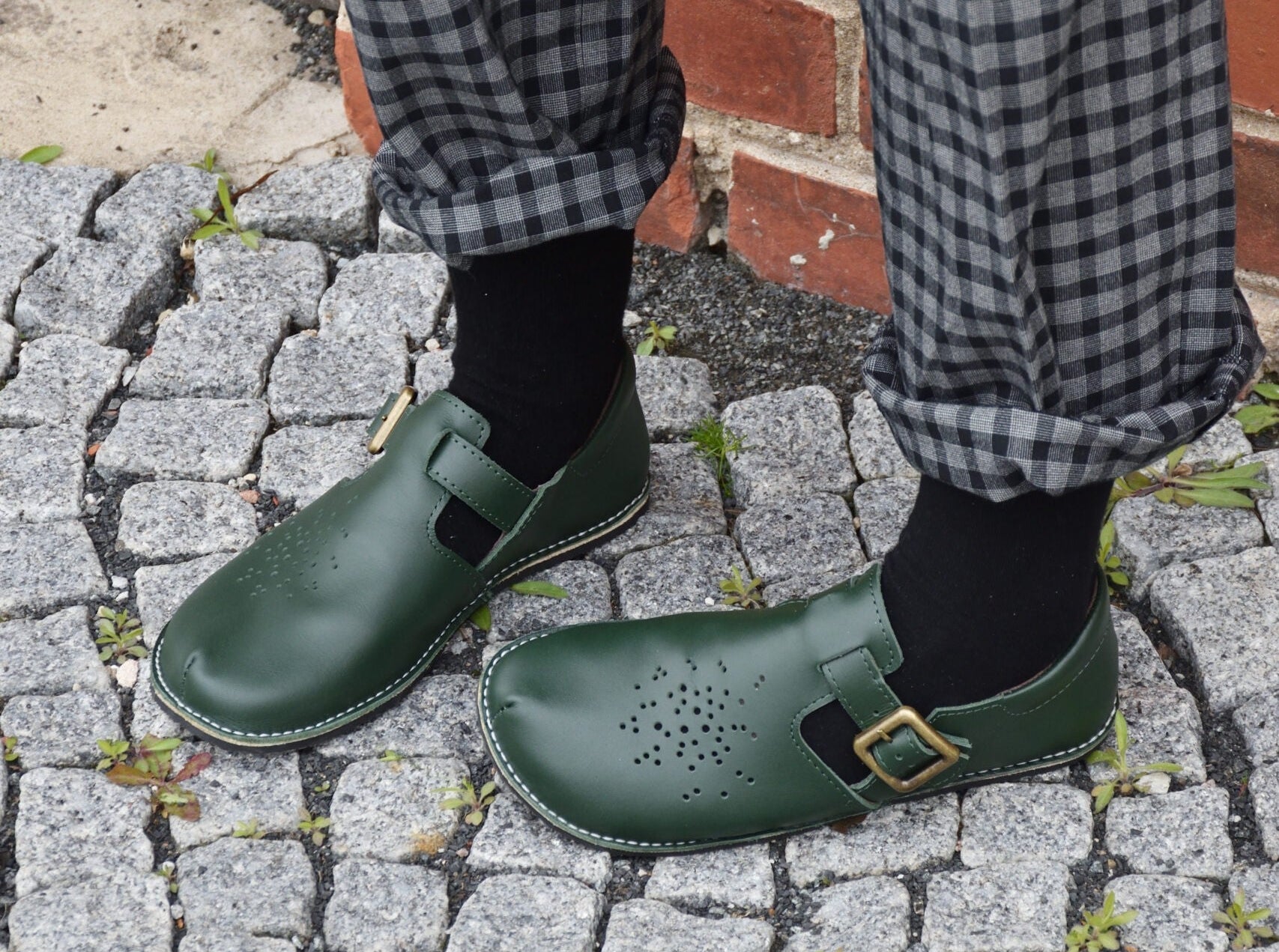 Kuuda Shoes - Dark Green
