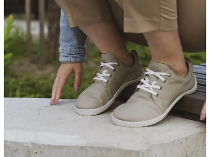 Realfoot City Jungle | Beige | Vardagssko i läder - TJÅKKO