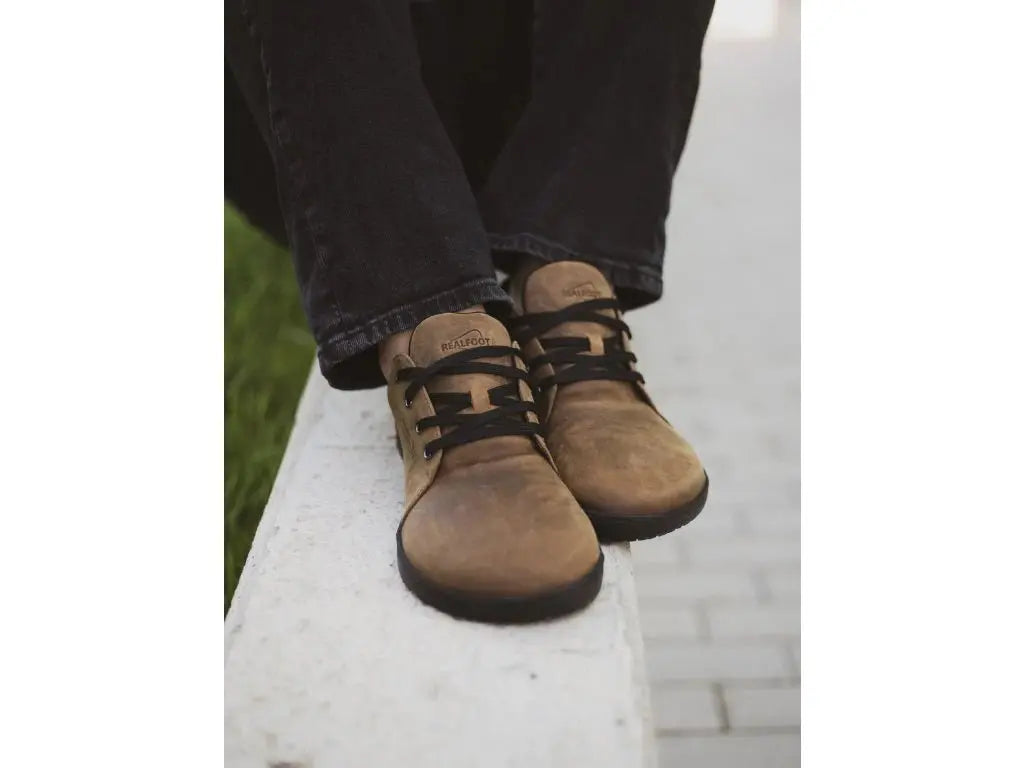 Realfoot City Jungle | Naturbrun | Vardagssko i läder - TJÅKKO