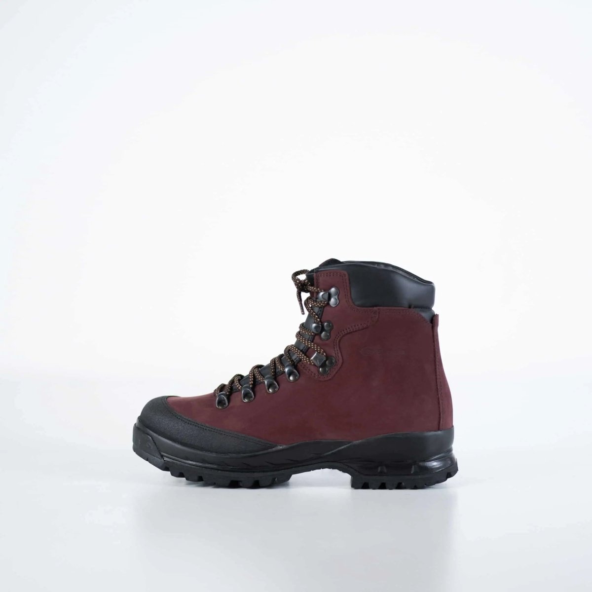 Samelin | TJÅKKO 553P Hiking Boots | Premium vandringskängor med Vibram - sula | Burgundy - TJÅKKO