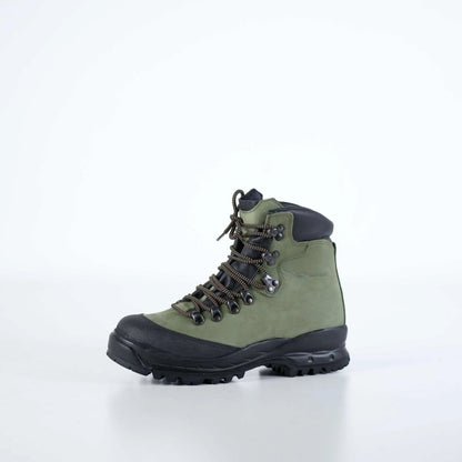 Samelin | TJÅKKO 553P Hiking Boots | Premium vandringskängor med Vibram - sula | Skogsgrön - TJÅKKO