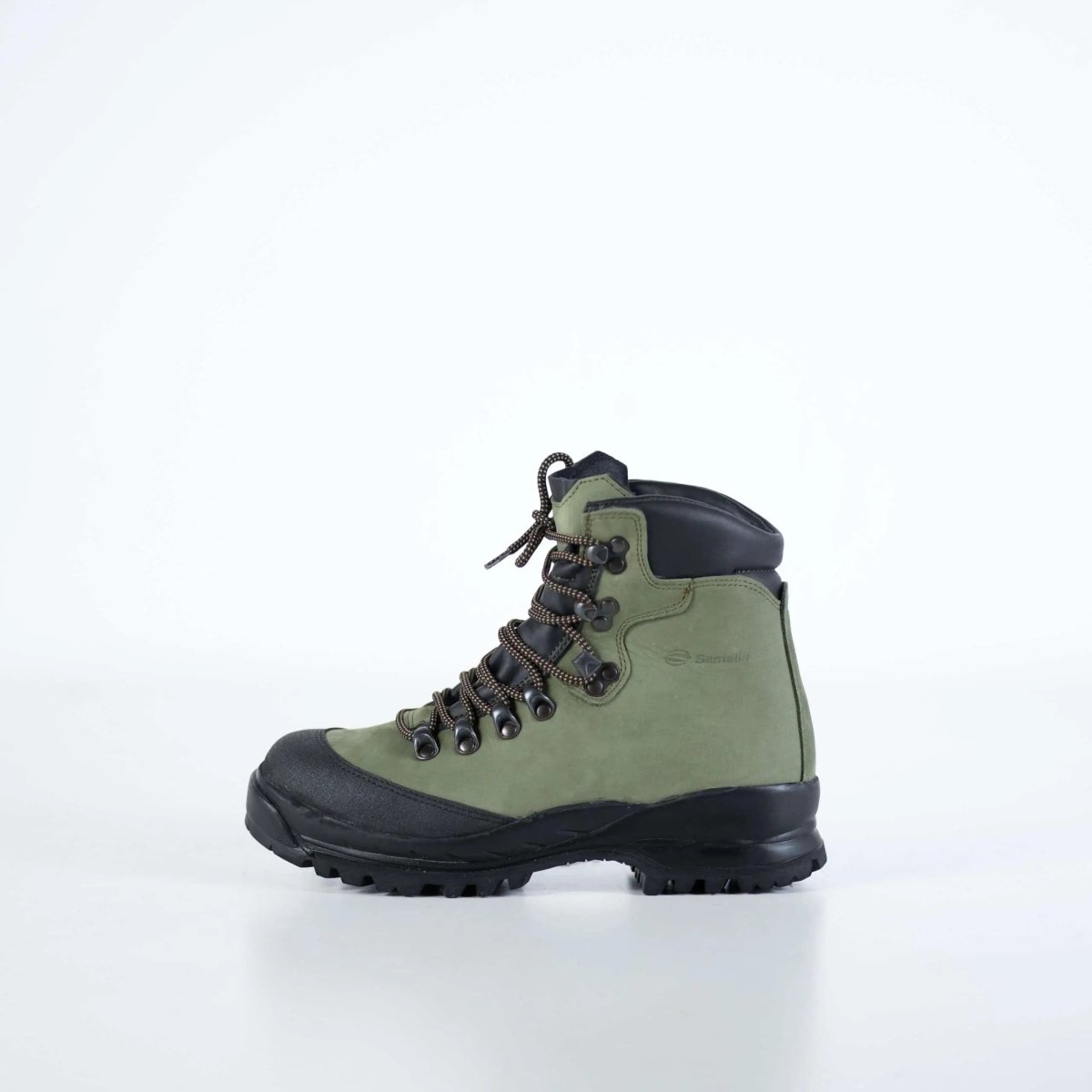 Samelin | TJÅKKO 553P Hiking Boots | Premium vandringskängor med Vibram - sula | Skogsgrön - TJÅKKO